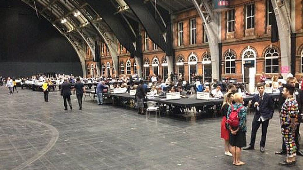 Count at Manchester Central