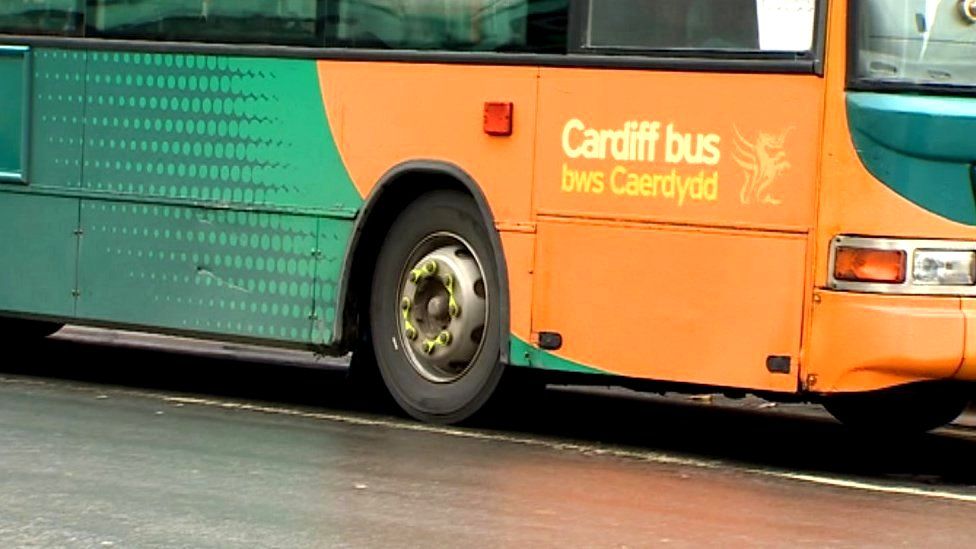 Cardiff Bus vehicle