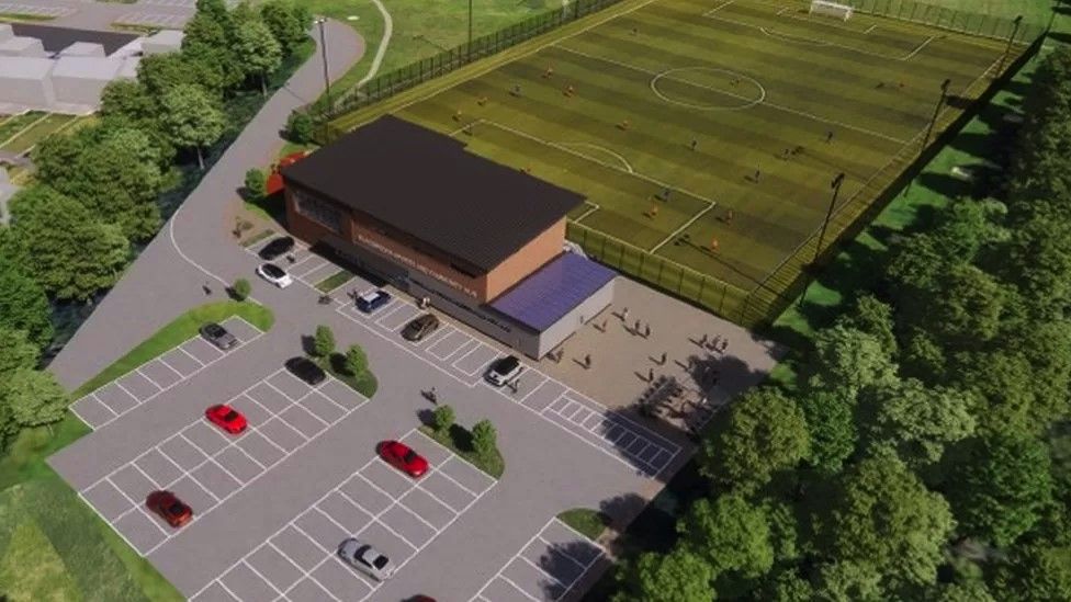 Plans for new development on Blackbridge Playing Field