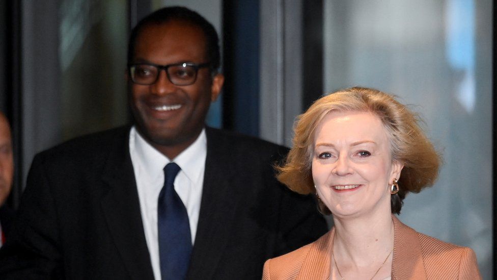 Kwasi Kwarteng and Liz Truss