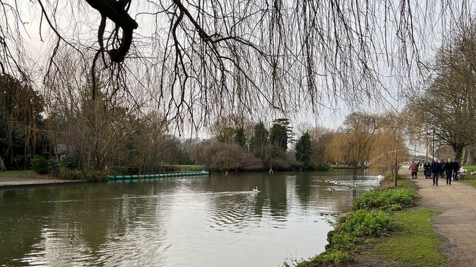 The River Great Ouse in Bedford