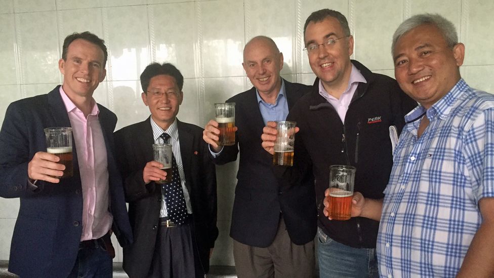 Sneaking a taste of North Korea's finest beer BBC News
