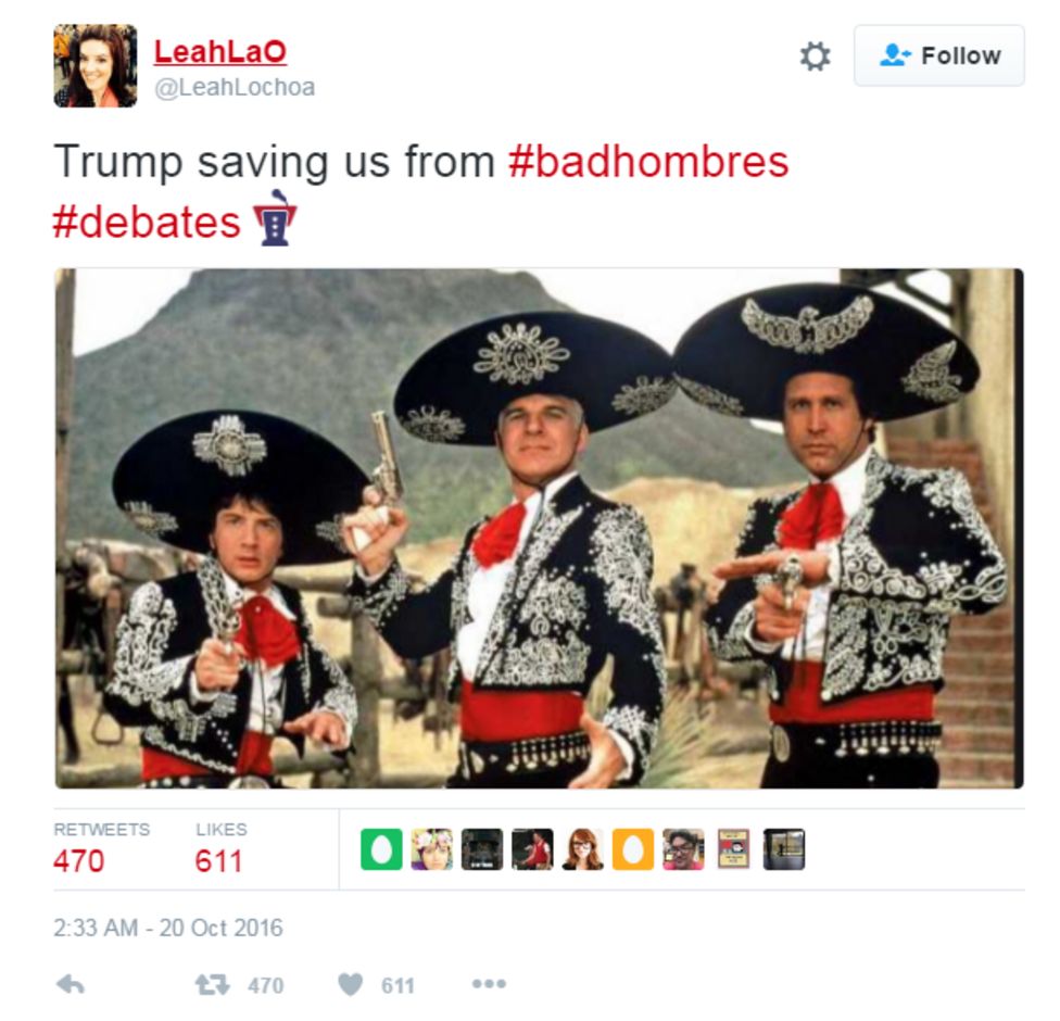 Presidential Debate: Trump's 'Bad Hombres' Quip Inspires Mucho Mocking ...