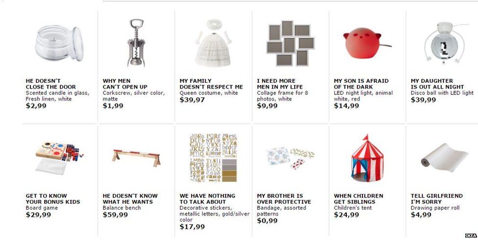 These are the newly-named Ikea items
