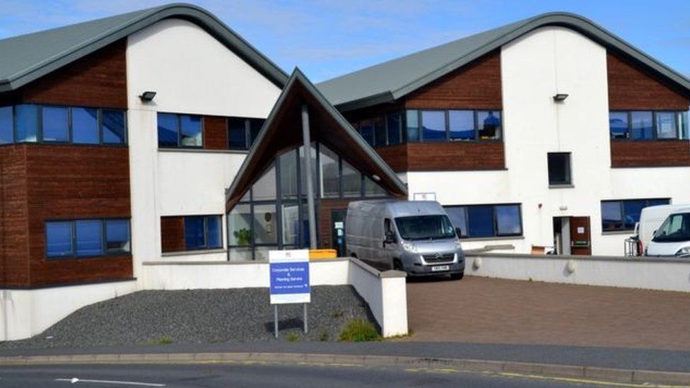 Headquarters of Shetland Islands Council