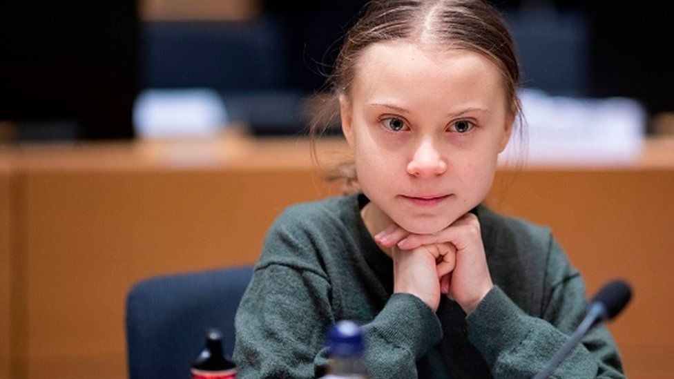 Environmentalist Greta Thunberg