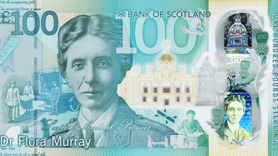 The new £100 polymer note