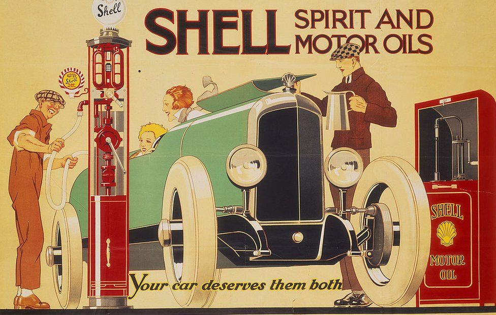 A vintage Shell advert