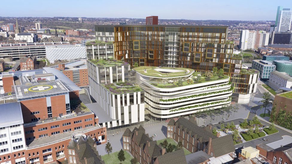 Leeds State Of The Art Hospital Plans, Landscape One Design Leeds