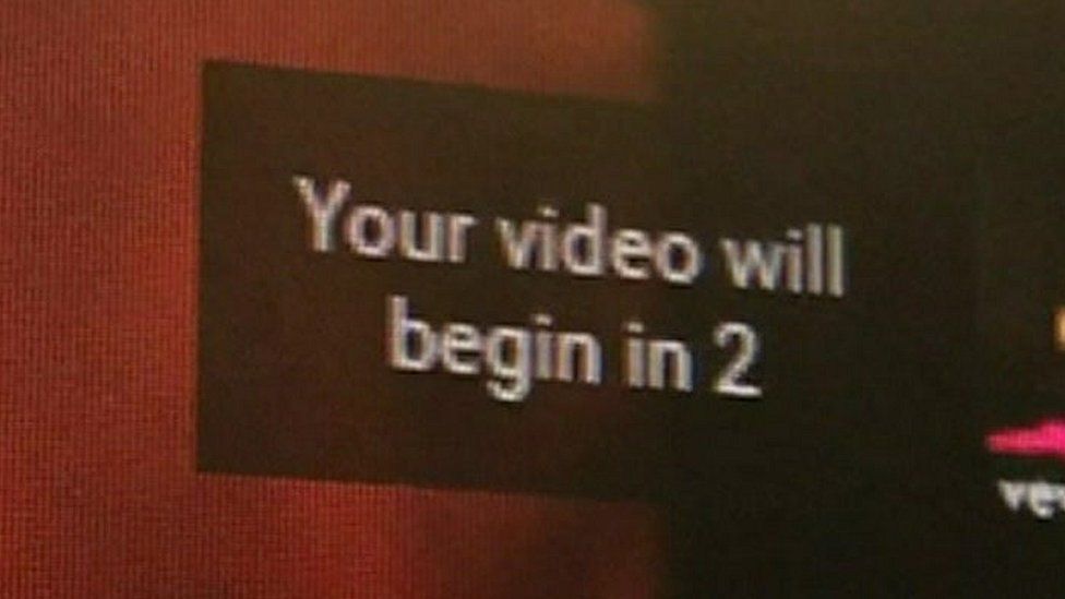 "Your video will begin in 2"