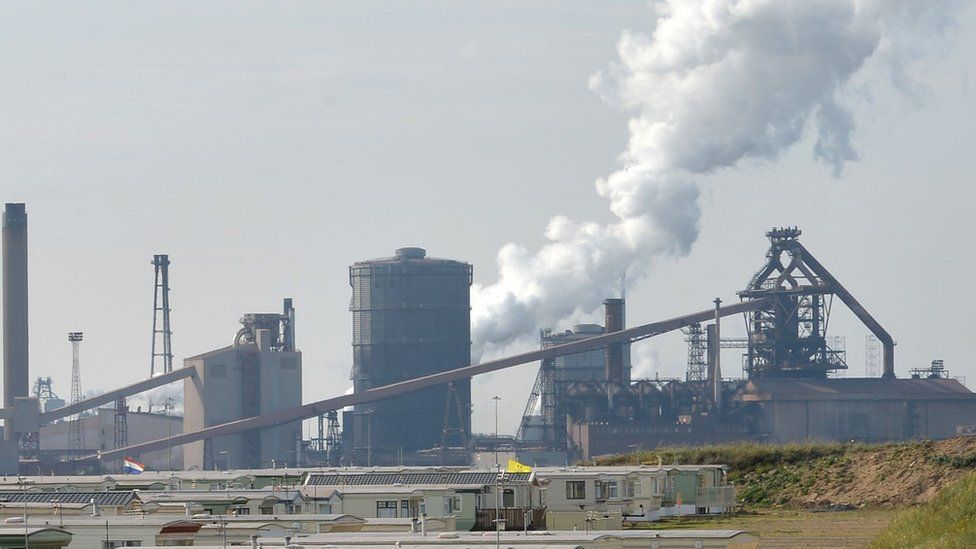 SSI steelworks in Redcar