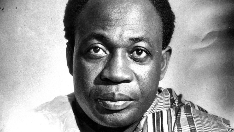 Dr Kwame Nkrumah leader of Ghana at Independence in 1957