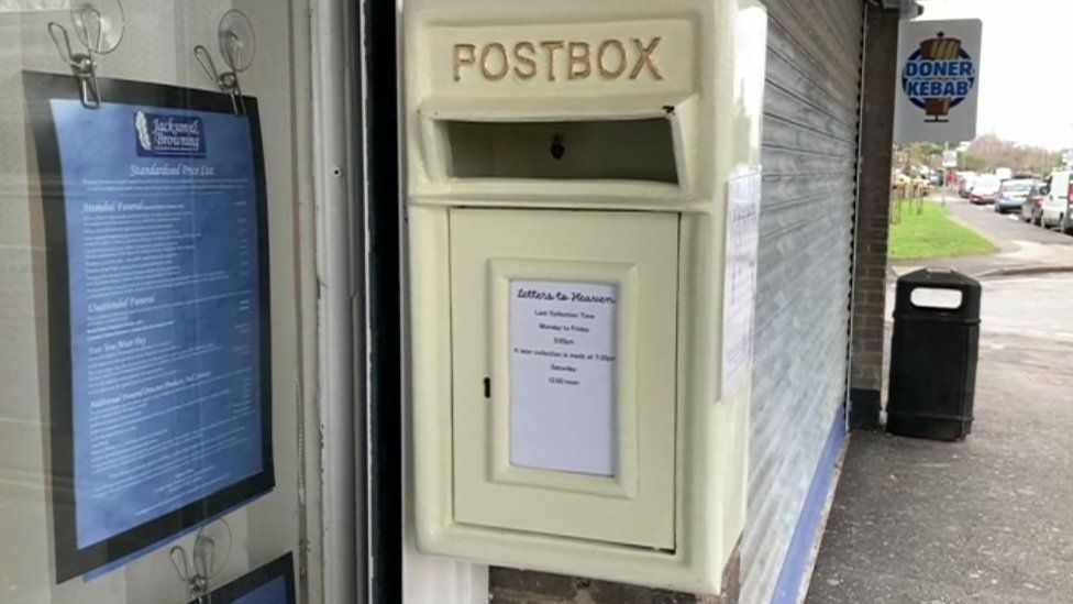 Postbox to heaven