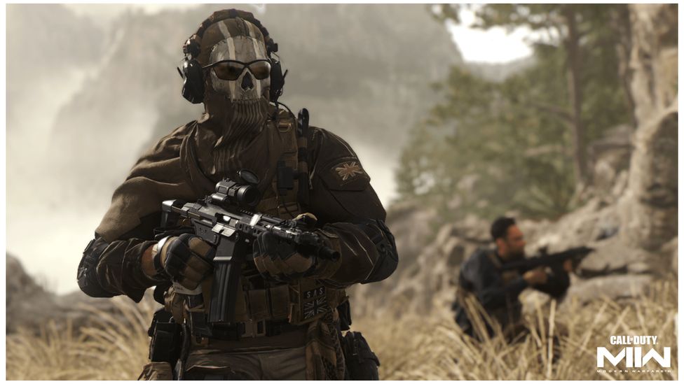 Image of character from Call of Duty Modern Warfare II