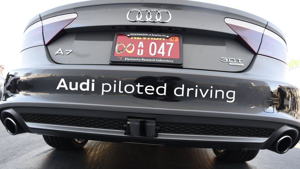 Audi driverless car