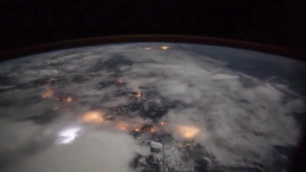 Earth seen from the ISS