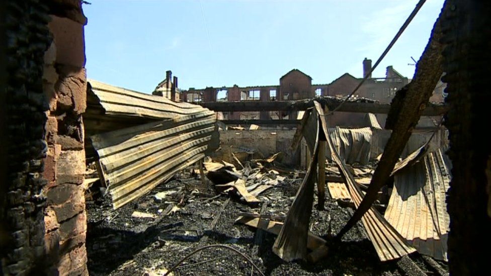 Kettering fire Nearby residents still unable to go home BBC News
