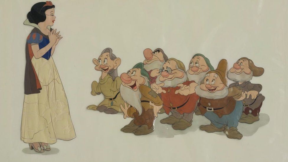 Image from Snow White and the Seven Dwarfs print