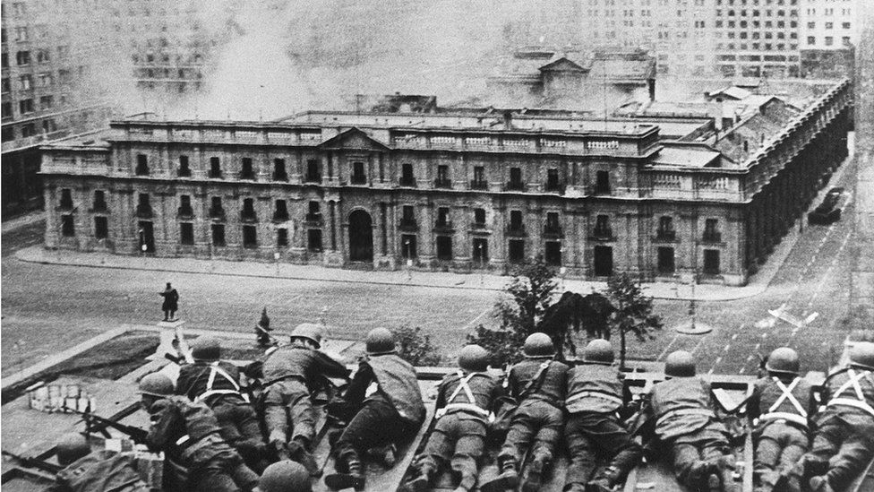 Coup in Chile in 1973