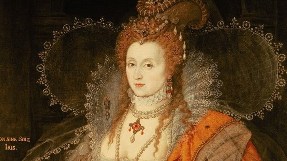 The Rainbow Portrait of Elizabeth I by Isaac Oliver