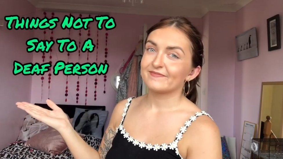 Louise Goldsmith's video of things not to say to deaf person