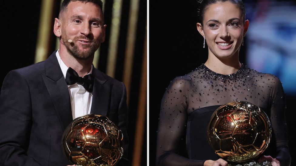 Ballon d'Or 2023: Messi and Bonmati celebrated - BBC Newsround