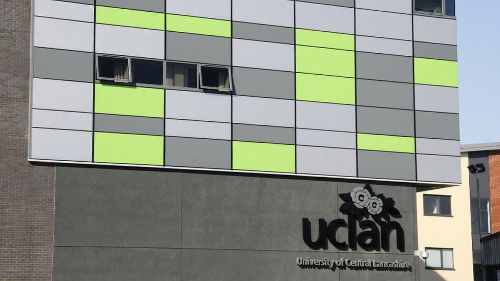 Exterior of Uclan Media Faculty