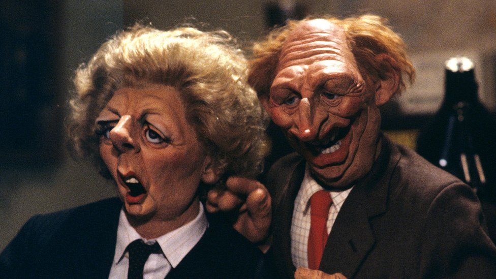 Margaret Thatcher and Neil Kinnock were regularly on the show