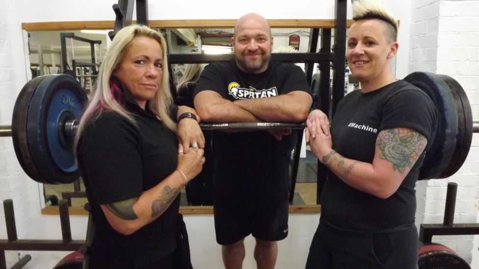 Sam Taylor and Sue Franklin both took up power lifting after suffering difficult periods in their lives