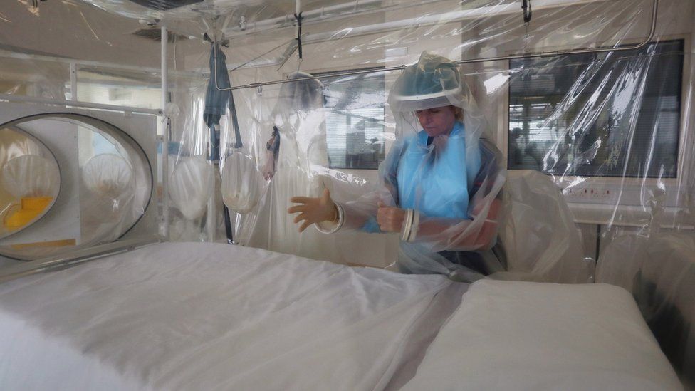 Ebola isolation unit
