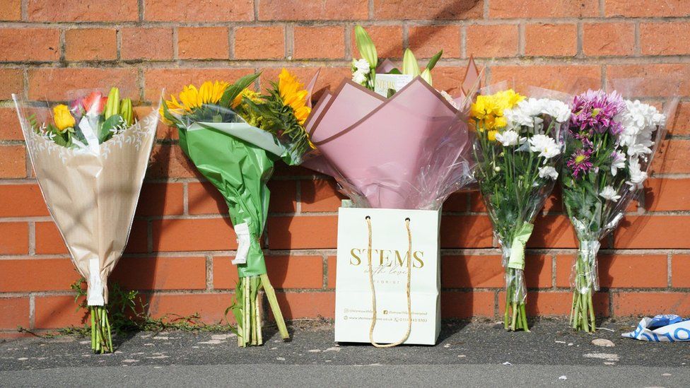 Floral tributes to Olivia Pratt-Korbel