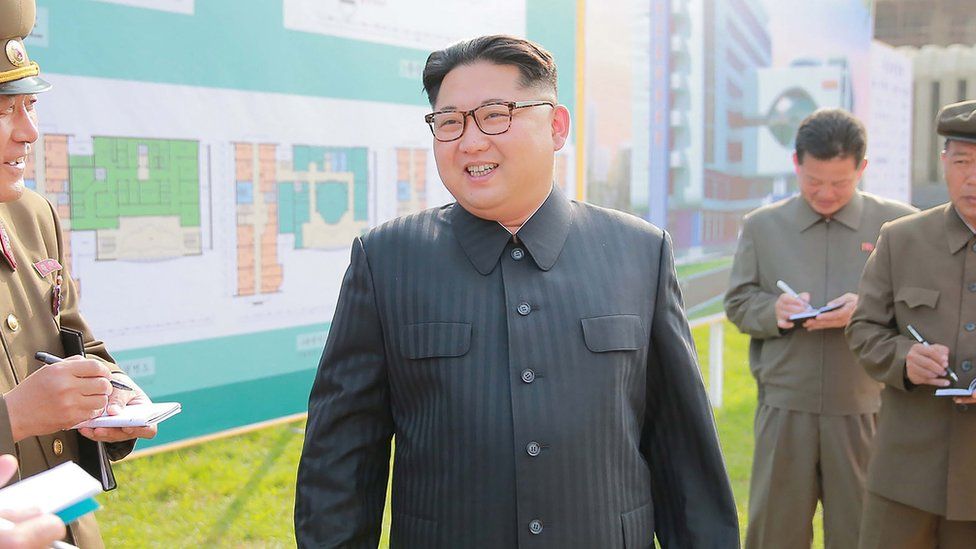 This undated photo released by North Korea"s official Korean Central News Agency (KCNA) on May 27, 2016 shows North Korean leader Kim Jong-Un