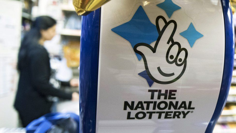 A National Lottery logo