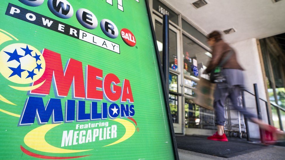 A store selling Mega Millions lottery tickets in Washington DC