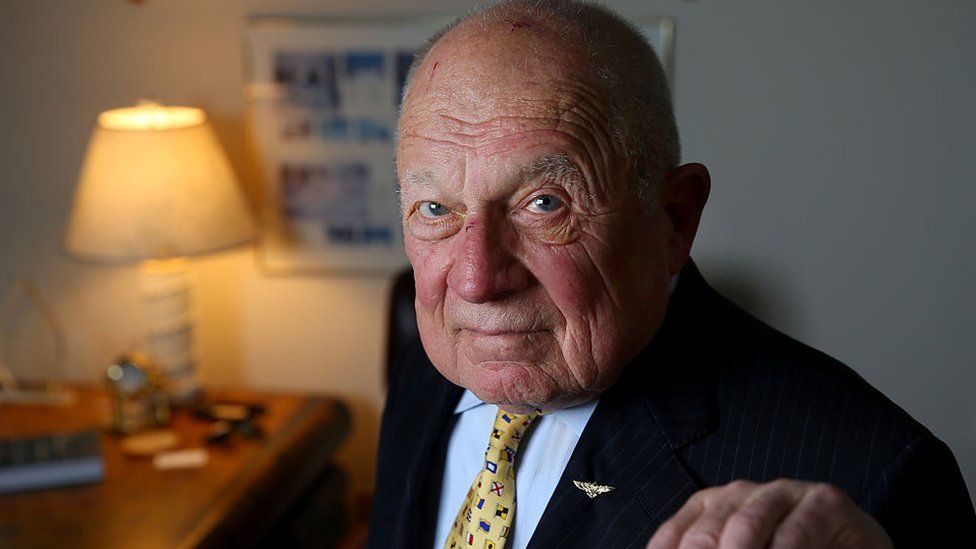 Image shows F Lee Bailey in 2016