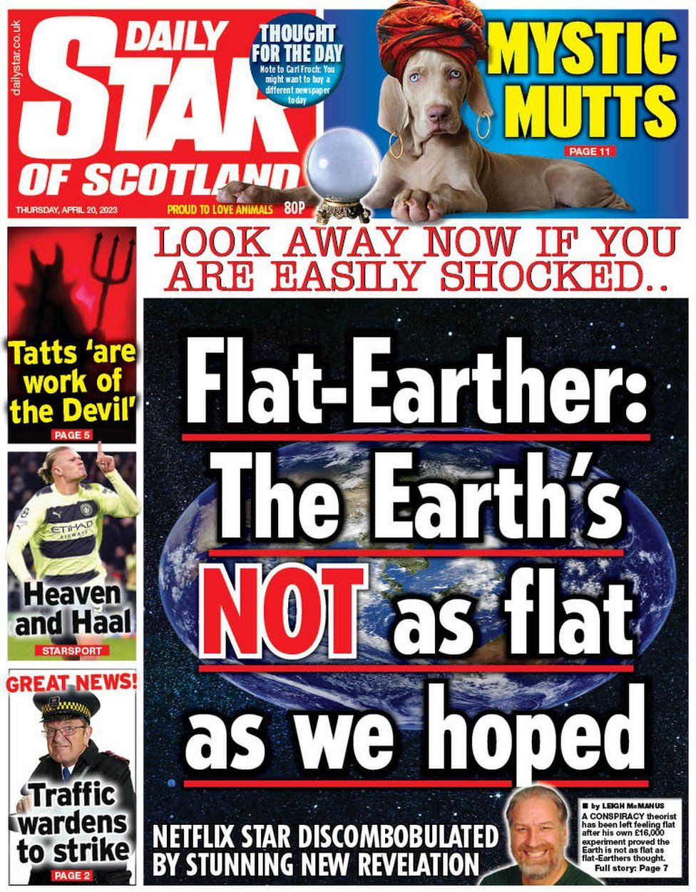 Daily star of Scotland