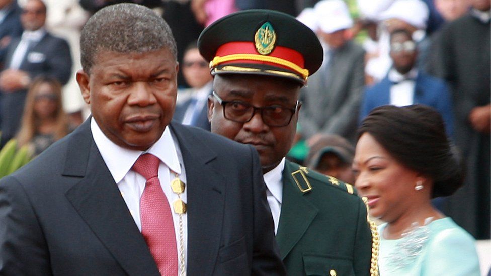 Presidente angoleño Joao Lourenco