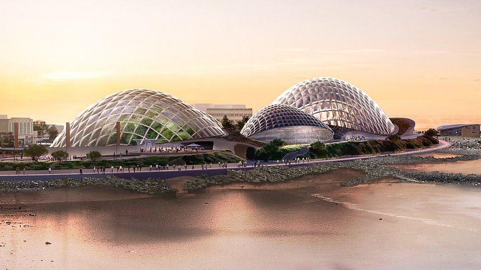Image of proposed Eden Project Morecambe