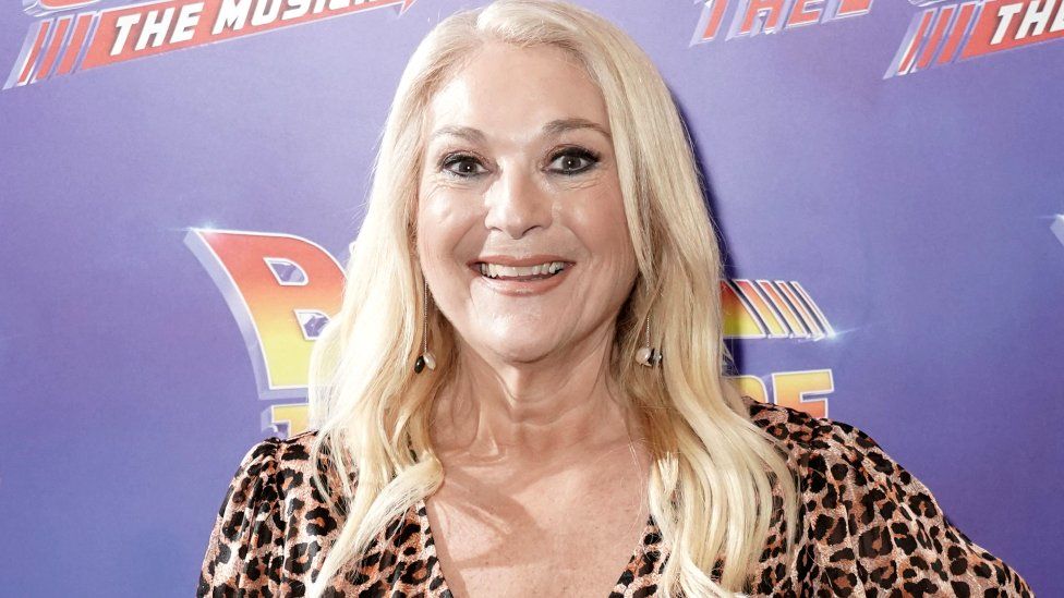 Vanessa Feltz arrives for the 1000th West End performance of Back to the Future: The Musical at the Adelphi Theatre in London. Picture date: Thursday January 25, 2024
