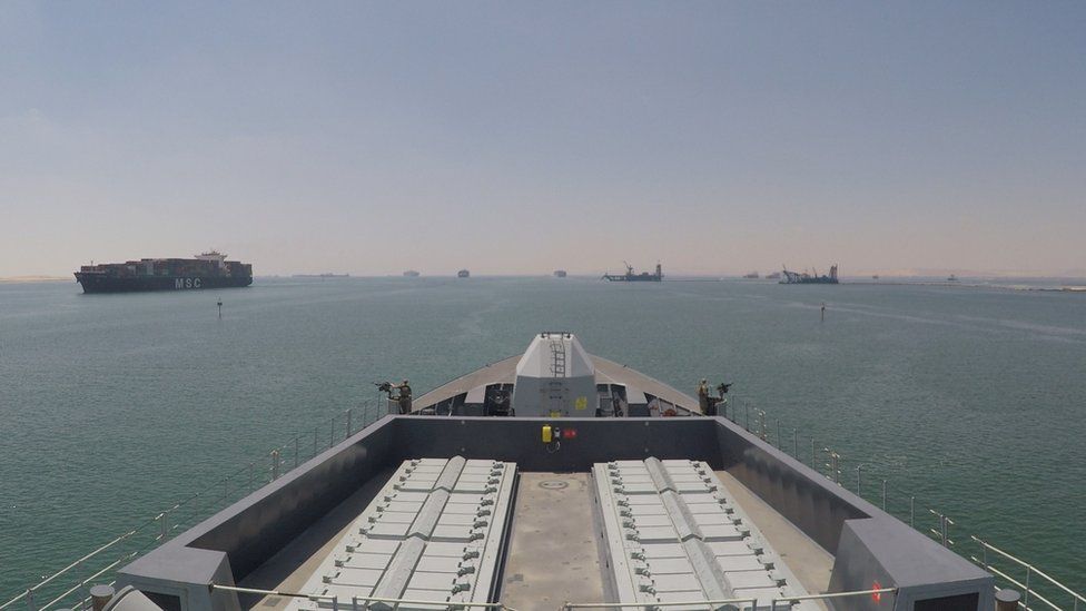 HMS Duncan arrives in the Gulf