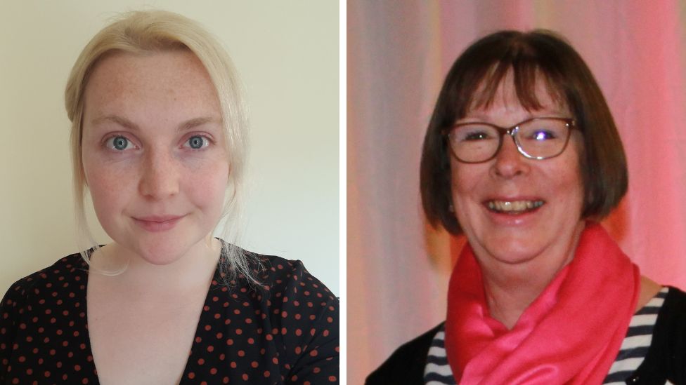 Midwifery Lecturer, Holly Ingram, and Dr Maxine Wallis-Redworth 