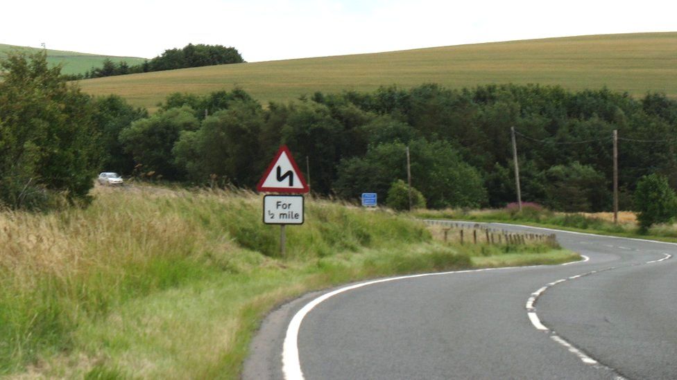 One dead and three injured in A7 accident near Heriot BBC News