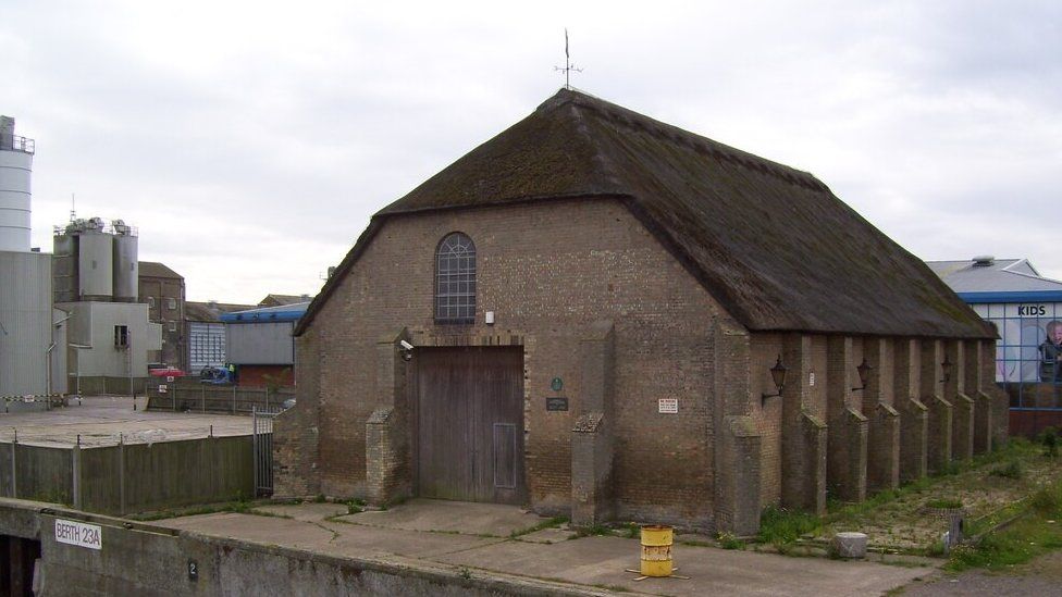 Work On Arts Centre Starts At Great Yarmouth Ice House Bbc News