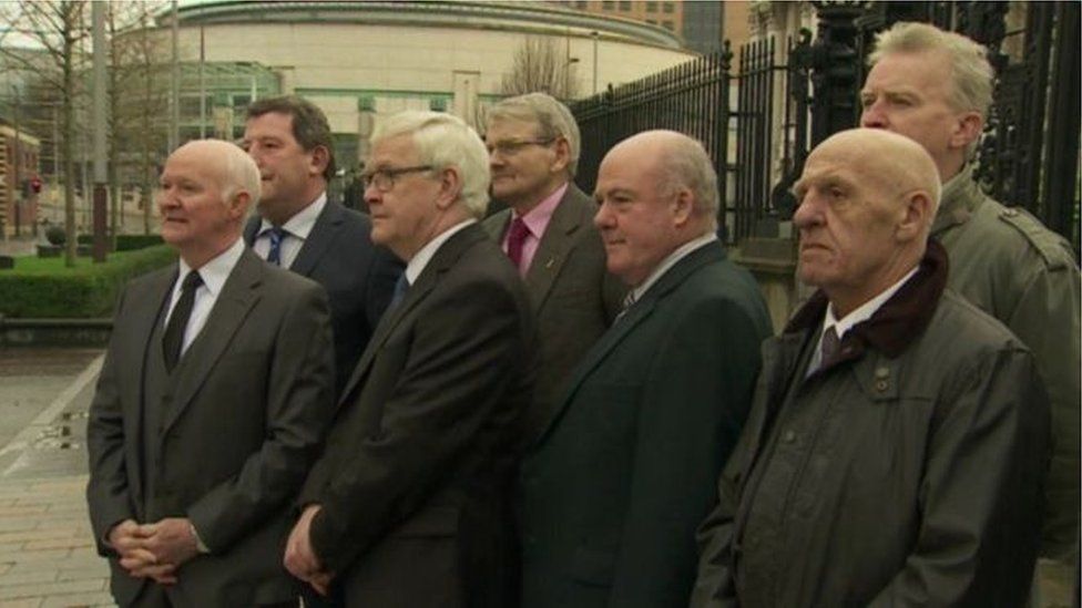 The 14 men were arrested at the height of the Troubles under the policy of internment or detention without trial