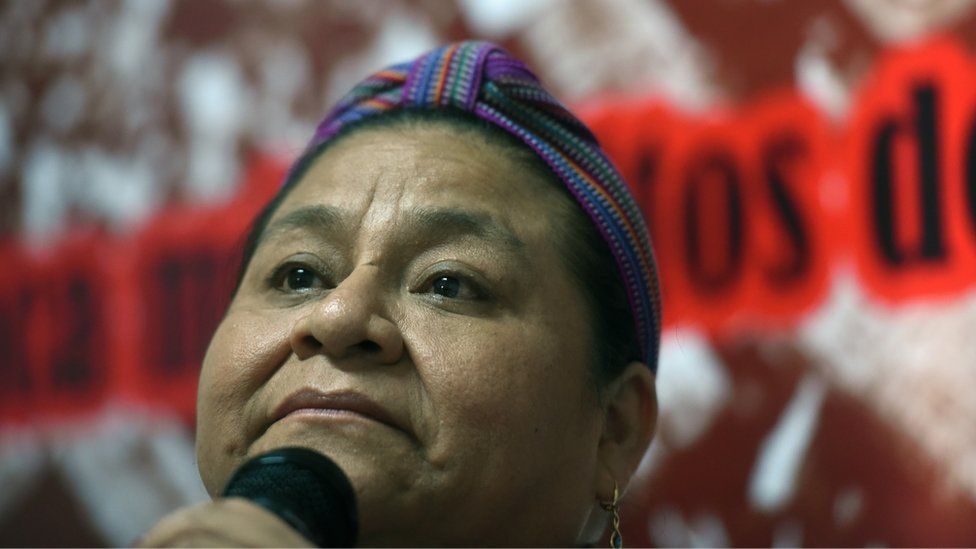Guatemala's Rigoberta Menchu