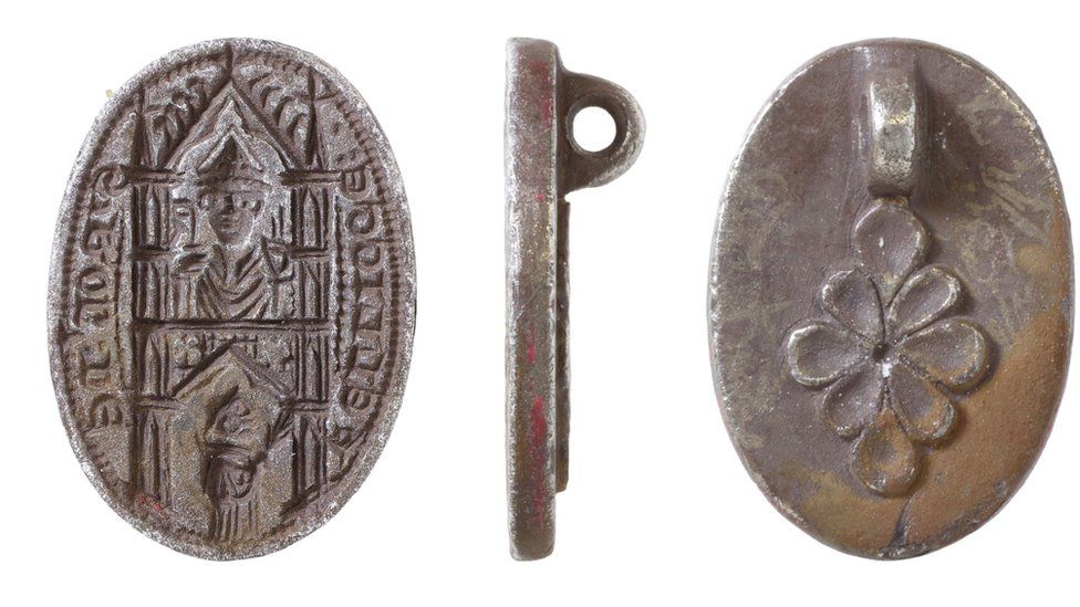 Medieval seal matrix