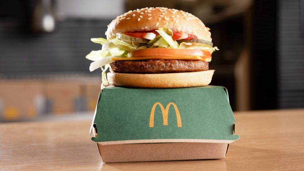 McDonald's plant burger launch late to vegan party BBC News
