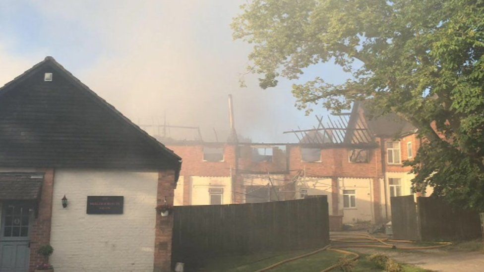 Cottesmore Golf and Country Club fire