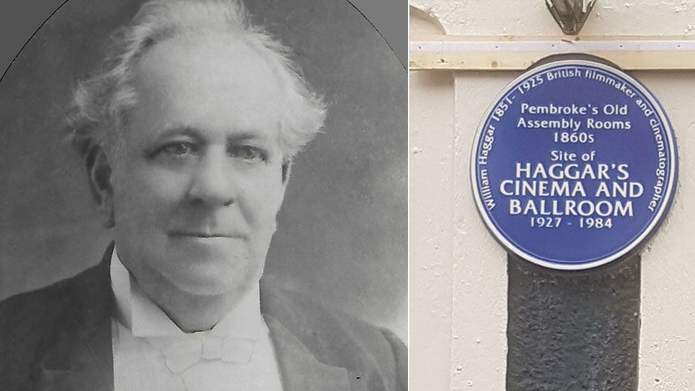 William Haggar and his blue plaque