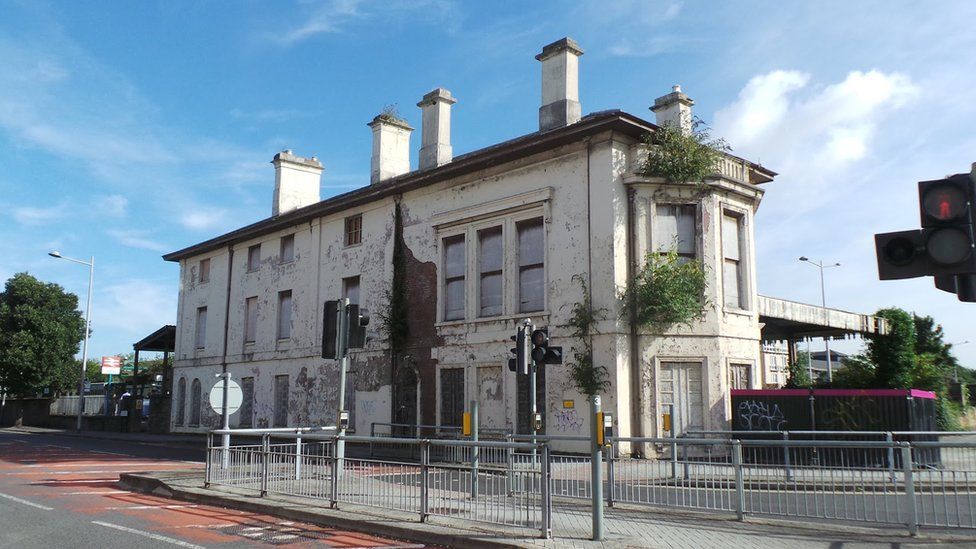 Old Bute Road Station in Cardiff